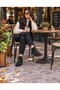 New Model Non-Slip Sole with Zipper and Bead Decorations Women's Short Orthopedic Boots - 2