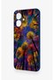 Tecno Spark Go 2 Compatible Colorful Sky Patterned Silicone Case - 4
