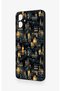 Samsung A06 Compatible Night Tale Patterned Silicone Case - 4