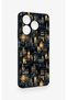 Realme C63 Compatible Night Tale Patterned Silicone Case - 3