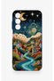 Samsung A25 Compatible Night Tale Patterned Silicone Case - 2