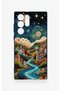 Samsung S22 Ultra Compatible Night Tale Patterned Silicone Case - 2