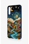 Samsung A50 Compatible Night Tale Patterned Silicone Case - 4