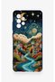 Samsung A52 Compatible Night Tale Patterned Silicone Case - 2