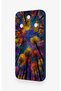 Honor Magic 8 Lite Compatible Colorful Sky Pattern Silicone Case - 4