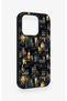 iPhone 15 Pro Compatible Night Tale Patterned Silicone Case - 3