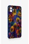 Samsung A04 Compatible Colorful Sky Pattern Silicone Case - 3