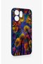 Oppo Reno 14F Compatible Colorful Sky Pattern Silicone Case - 3