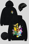 Hooded Pokemon Back Printed Kids Sweatshirt - 3