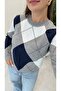 Baklava Pattern Sweater - 2