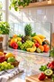 Glass Cutting Board Colorful Fruit Themed - Glass Cutting Board |   30cm X 40cm - 4