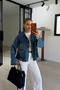 Premium Blue Tencel Denim Jacket