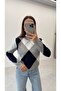 Baklava Pattern Sweater - 3