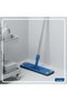 Plastic Cloth Holder with Rubber Blades | Flat Mop Frame | Wet & Dry Cleaning | 60 cm | Blue - 6