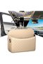 Car Seat Side Organizer Adhesive PU Leather Storage Box - 4