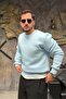 Crew Neck 3 Thread Raster Long Sleeve Regular Fit Sweatshirt Sun472 - 7