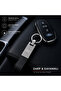 Keychain Metal Leather Ford Logo Keychain, 12cm X 2 cm Size, Stylish Gift Car Accessory - 2