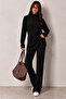 Women's Tunic-Pants Ribbed Set - 2