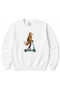 Urban Fox Scooter Adventure Graphic Sweatshirt