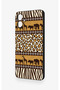 Samsung A06 Compatible African Safari Patterned Silicone Case - 4
