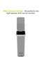 Hana Slim Step Bin with Wheels | Trash Can for Kitchen, Bathroom and Office | 10 Liter, Grey - 4