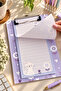 Cat Patterned Secretary's Notepad 15X22 cm – 38 Sheets Lined Notepad - 3 - 2