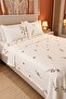 Buket 9 Piece Embroidered Bridal Set Cream