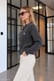 Women's Braided Embroidered Knitwear Cardigan - 2