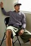 Men's Sports Bomber Ribbed Smoked Jacket - 4