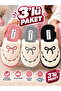 Yumoş Bowknot Embroidered Plush Women's House Slippers Soft Sole Gift Dowry House Slippers Stc1158