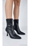 Women's Boots Pointed Toe Thin Heeled Goblet Heel Zippered Above Ankle Stiletto Event Evening Shoes Frask Mn-97 - 4