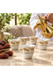12-Piece Ceramic Cawa Cup Set - 80ml - 4