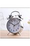 1 Piece Alarm Clock – Metal Alarm Clock with Light and Silent Operation, Suitable for Bedside/Desk Use, Alarm Clock Silent Alarm - 2