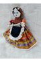 Kayseri Geographical Marked Handmade Onion Cloth Doll - Multi-Colored Striped Kilim Motif Skirted Rope-Wrapped Mother Figure - Nostalgic Gift and Decorative Doll Ebç7 - 3