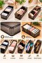 Modular Drawer Organizer |   Kitchen Bathroom Cabinet Organizer Box Set of 4 - 4