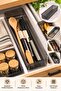 Modular Drawer Organizer |   Kitchen Bathroom Cabinet Organizer Box Set of 4 - 5