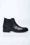 Alpine Black Genuine Leather Men's Chelsea Boots - 3