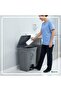 Mini Step Trash Bin | Plastic Matte Finish | Pedal Dustbin for Bathroom & Kitchen | 20 Liters | Grey - 4