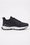 Men's Black Outdoor Sports Shoes Comfortable Sole Trekking Hiking and Daily Shoes 2105