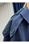 Şükriye Shawl Collar Jacket with Shoulder and Arm Patches-Nl1099 Navy Blue - 7