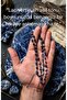 Güleç Natural Stone Sodalite Natural Stone Amorphous Cut Pendant and Wrap Bracelet Adjustable with Lift Chain 70+10 cm