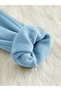 Unisex Baby Blue 3 Threaded 100% Cotton Sweatpants with Elastic Cuffs - 2