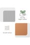 Slim Mouse Mat for Home/Office, Portable Mouse Pad for Computer & Laptop, Seamless Clothing, Non-Slip Base, Compatible with Laser and Optical Mouse, 22 x 22cm (Dark Grey (With Logo)) - 6
