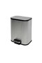 Soft-Close Pedal Bin | Brushed Matte Stainless Steel Trash Can | Dustbin for Bathroom & Office | 5 Liters