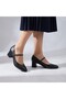 26530016 Genuine Leather Heeled Women's Shoes - 2