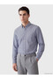 I Standart Fit Striped Gabardine Men's Shirt from Freezen Store - 3