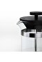UPPHETTA Coffee/tea maker, glass/stainless steel, 0.4 l - 5