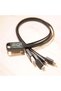 كيبل شحن شافون 3 في 1 لايتننق وMicro USB وUSB-C بغطاء نايلون - 3