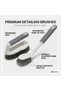 Multi-Purpose Cleaning Brush with Hard Hand Brush | 2-in-1 Dual Bristle Scrubbing Brush Set - 3