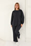 Bottom-Top Channel Seam Slit Suit Soft Texture - 2